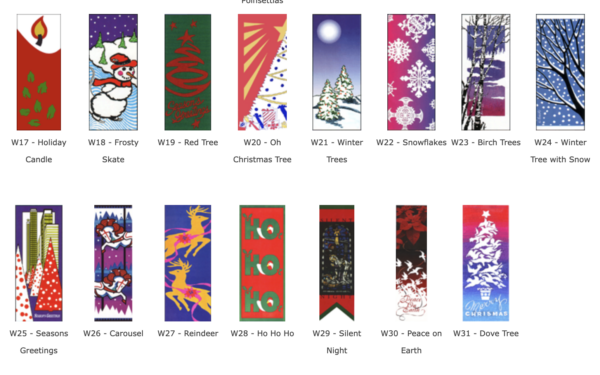 Holiday and Winter Banner Designs